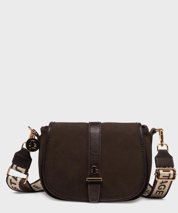 Sac besace avec deux bandoulières amovibles femme - LuluCastagnette vue1 - LULU CASTAGNETT - GEMO