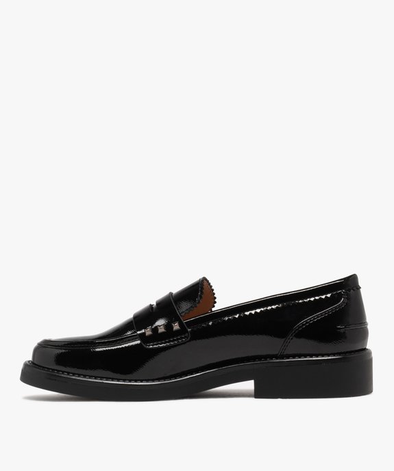 Mocassins vernis sur semelle sport femme vue4 - FOLLOW ME - GEMO