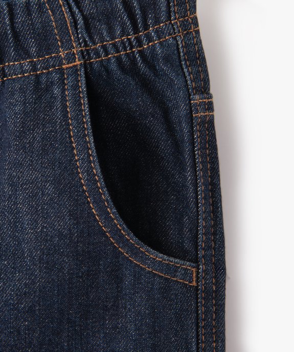 Jean forme jogging garçon vue2 - GEMO 4G GARCON - GEMO