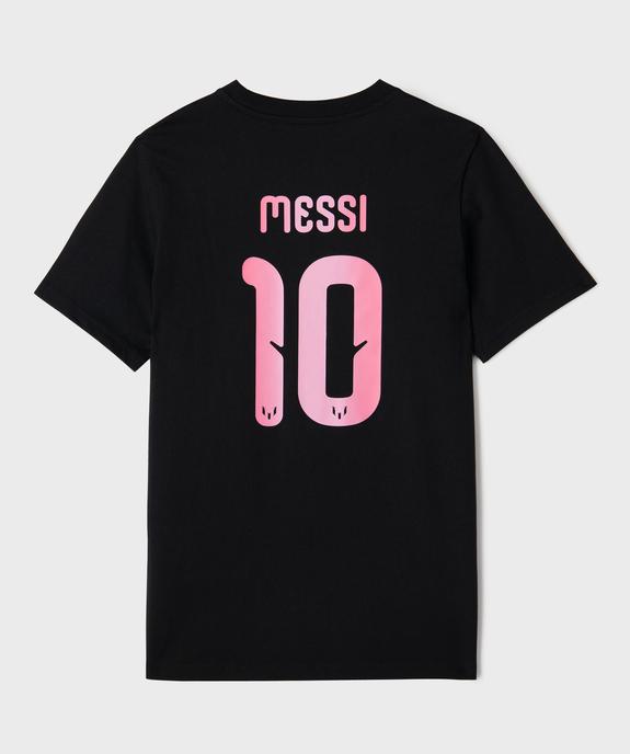 Tee-shirt manches courtes inscription Messi garçon - Adidas vue4 - ADIDAS - GEMO