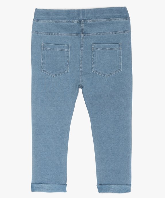 Jegging à taille réglable bébé fille vue2 - GEMO(BEBE DEBT) - GEMO