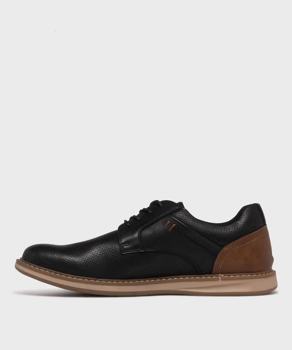 Derbies élégants et confortables à semelle sport homme vue3 - MARIO BALDANO - GEMO