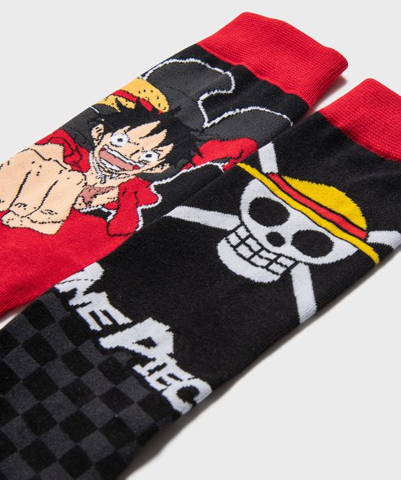Chaussettes imprimées homme en boite cadeau (lot de 2) - Freegun x One Piece vue3 - FREEGUN - GEMO