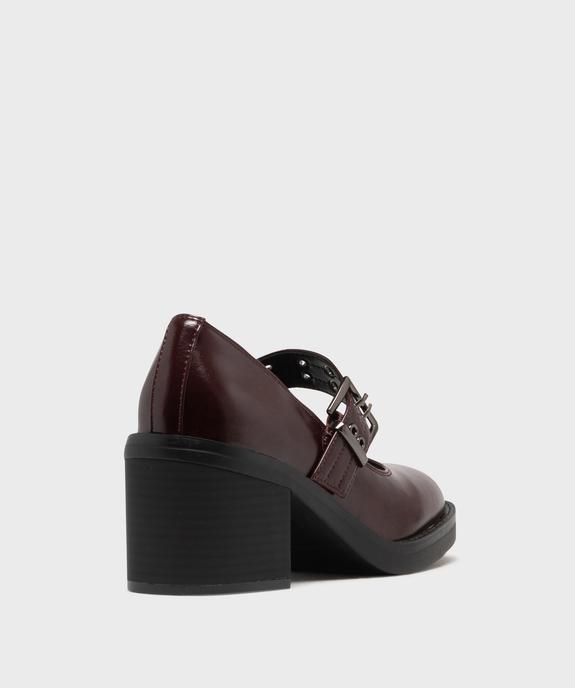 Chaussures à talon Mary Jane à semelle épaisse femme vue5 - 5 MILES - GEMO