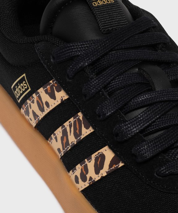 Baskets à lacets VL Court suède femme - Adidas vue6 - ADIDAS - GEMO