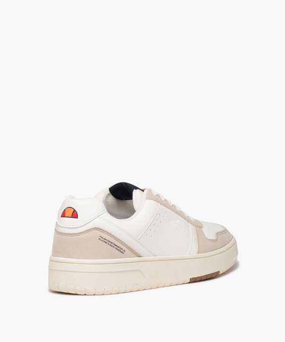 Baskets homme unies avec détails suédés et à lacets - Ellesse  vue4 - ELLESSE - GEMO