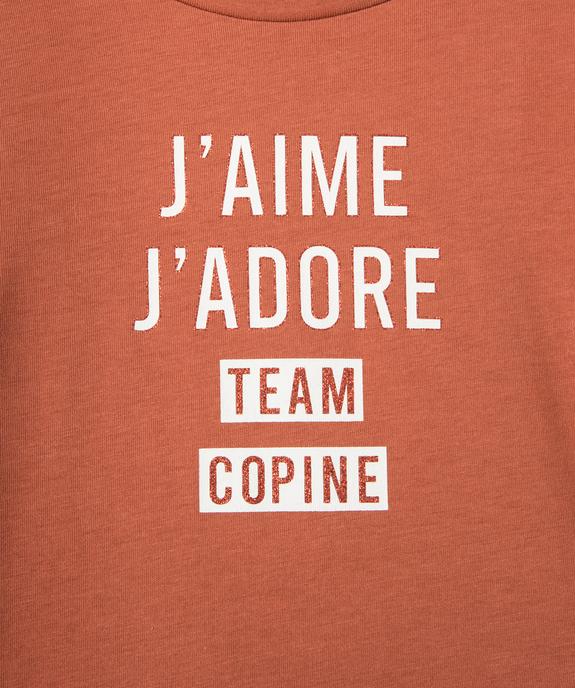 Tee-shirt fille à manches longues à motif fantaisie - GEMO (ENFANT) Tee-shirt fille à manches longues à motif fantaisie vue2 - GEMO (ENFANT) - GEMO