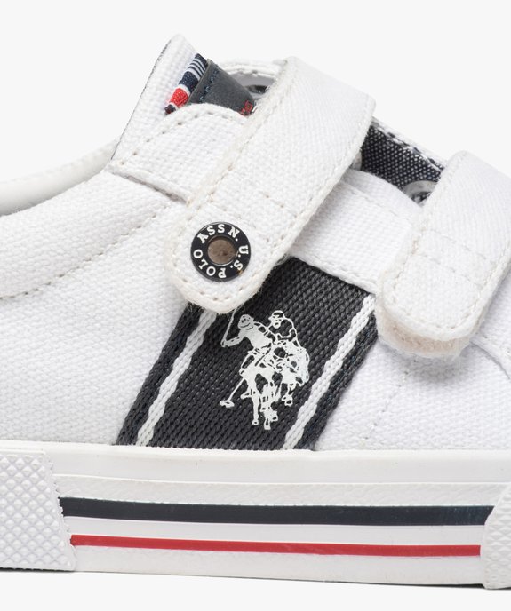 Baskets garçon en toile à scratch – US Polo Assn vue6 - US POLO - GEMO