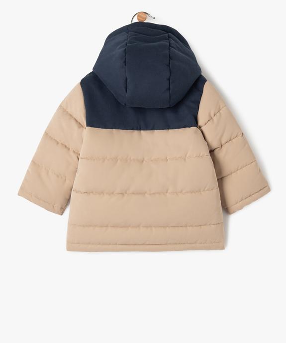 Blouson à capuche avec gilet amovible bébé garçon vue6 - GEMO 4G BEBE - GEMO