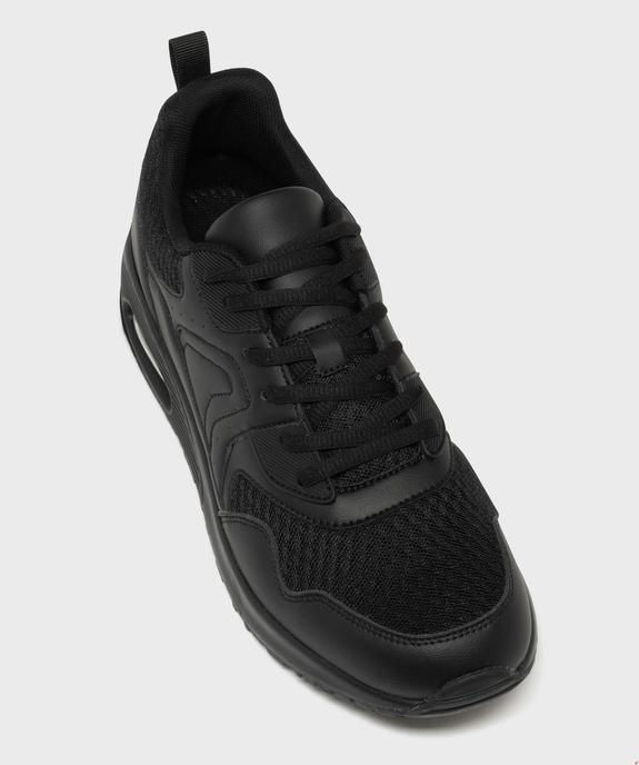 Baskets esprit running en mesh à bulle d'air homme - 5 Miles vue5 - 5 MILES - GEMO