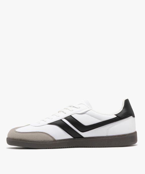 Baskets basses look vintage homme - Camps United vue4 - CAMPS - GEMO