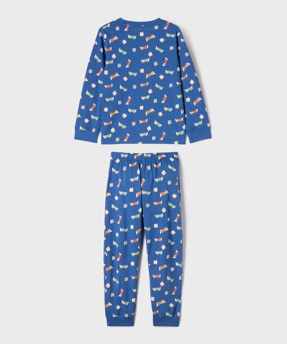 Pyjama bicolore avec motif jeu vidéo garçon vue3 - GEMO 4G GARCON - GEMO
