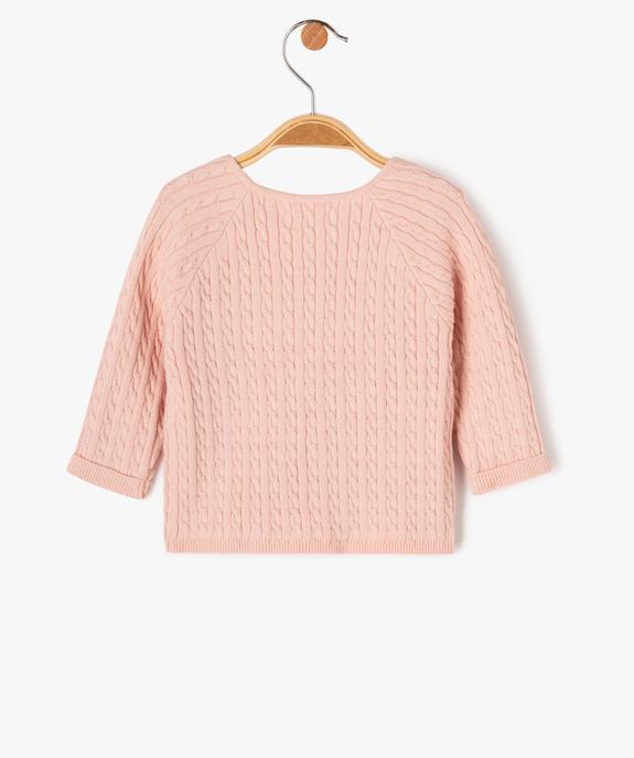 Gilet brassière avec fermeture latérale bébé vue3 - GEMO(BB COUCHE) - GEMO