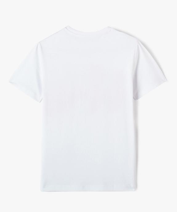Tee-shirt imprimé festif garçon vue4 - GEMO (JUNIOR) - GEMO