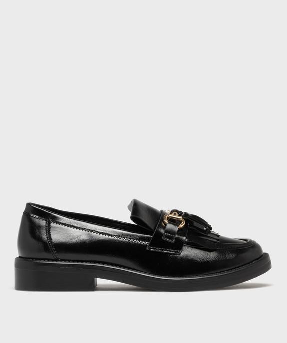 Mocassins avec bride métallique et patte mexicaine femme - Follow Me vue2 - FOLLOW ME - GEMO