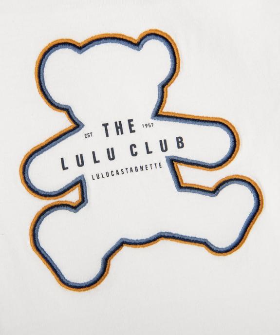 Tee-shirt à manches courtes contrastantes bébé garçon - LuluCastagnette vue4 - LULU CASTAGNETTE GEMO FOR GOOD - GEMO