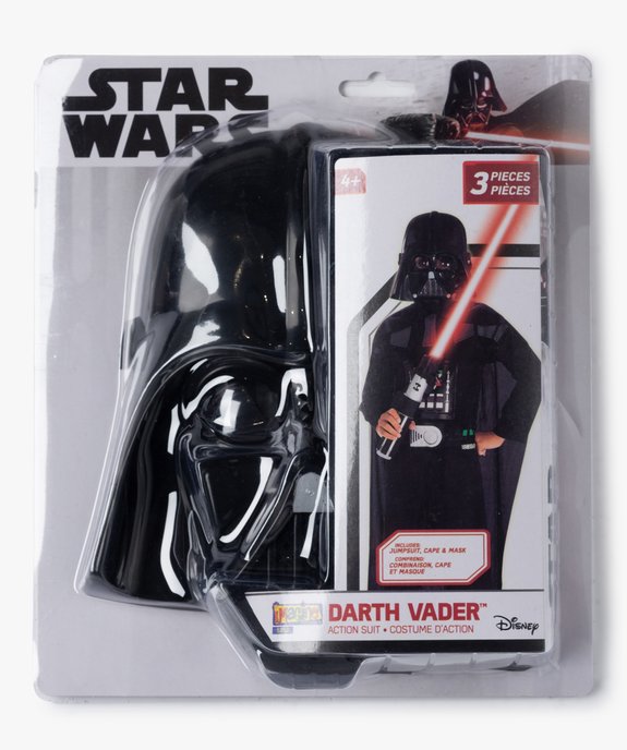 Déguisement enfant Darth Vader - Star Wars (3 pièces) vue2 - DISNEY - GEMO