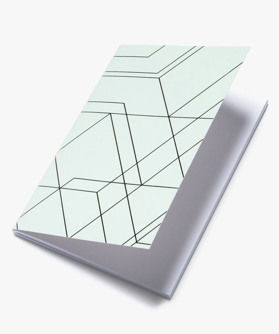 Carnet cousu 32 pages blanches  vue1 - GEMO (ACCESS) - GEMO
