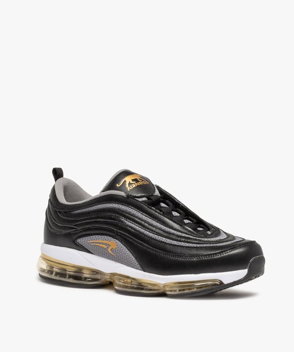 Baskets homme running à semelle translucide – Airness  vue2 - AIRNESS - GEMO