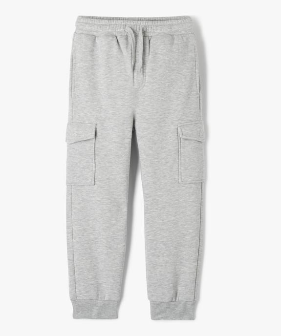 Jogging cargo molletonné garçon vue1 - GEMO (ENFANT) - GEMO