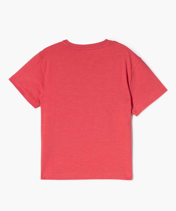 T-shirt avec patch Arizona garçon vue3 - GEMO (ENFANT) - GEMO