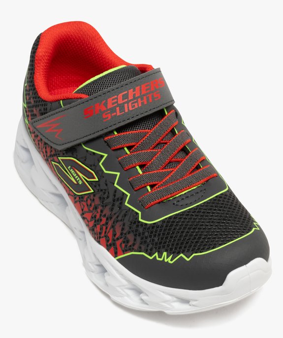 Baskets running à semelle perforée lumineuse garçon  - Skechers vue5 - SKECHERS - GEMO