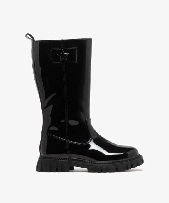 Bottes vernies avec semelle crantée fille - Lovely Wings vue1 - LOVELY WINGS GEMO FOR GOOD - GEMO