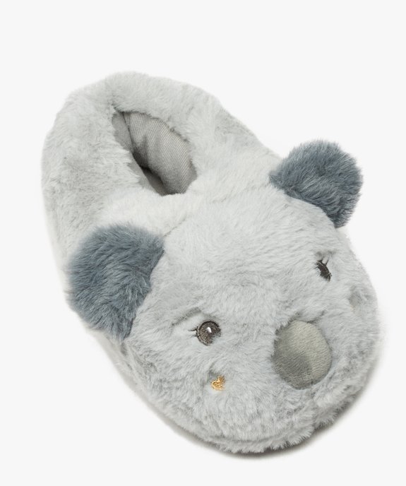 Chaussons femme 3D en forme de koala vue5 - GEMO(HOMWR FEM) - GEMO