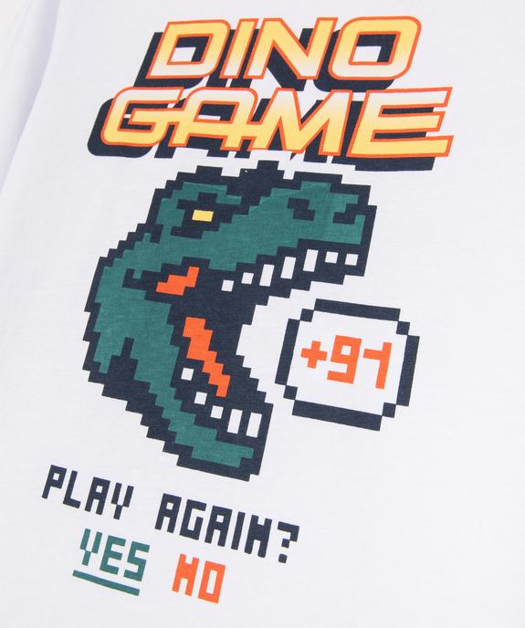 T-shirt manches longues imprimé garçon vue2 - GEMO 4G GARCON - GEMO