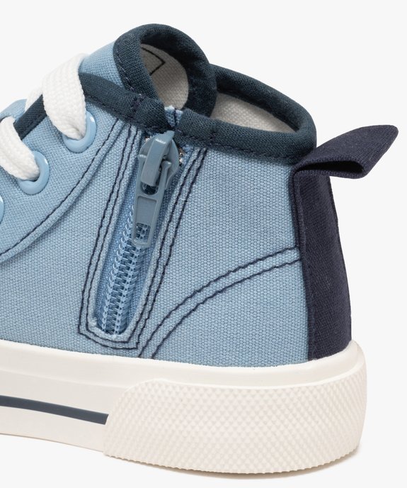 Tennis montantes à zip garçon vue7 - BUGGY GEMO FOR GOOD - GEMO