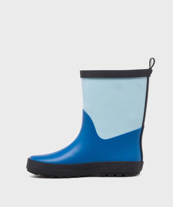 Bottes de pluie colorblock garçon - 5 Miles vue3 - 5 MILES - GEMO