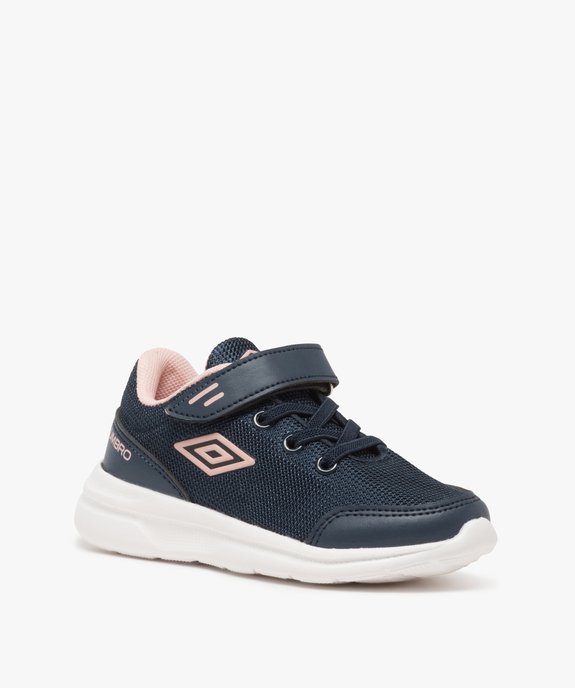 Baskets fille en mesh à scratch - Umbro vue2 - UMBRO - GEMO