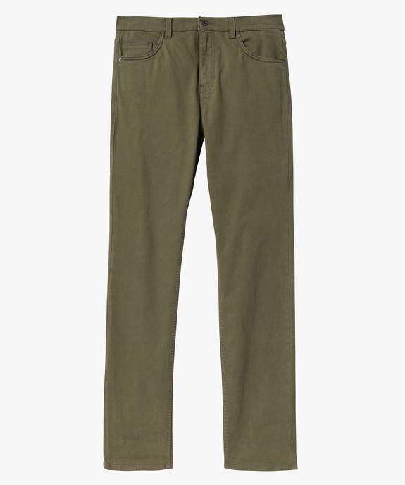 Pantalon slim stretch 5 poches homme vue4 - GEMO 4G HOMME - GEMO