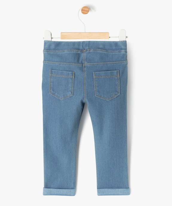 Jegging à taille réglable bébé fille vue7 - GEMO(BEBE DEBT) - GEMO