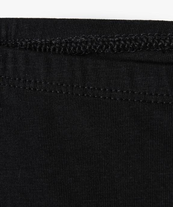 Legging 7/8ème uni à taille élastiquée fille vue5 - GEMO (ENFANT) - GEMO