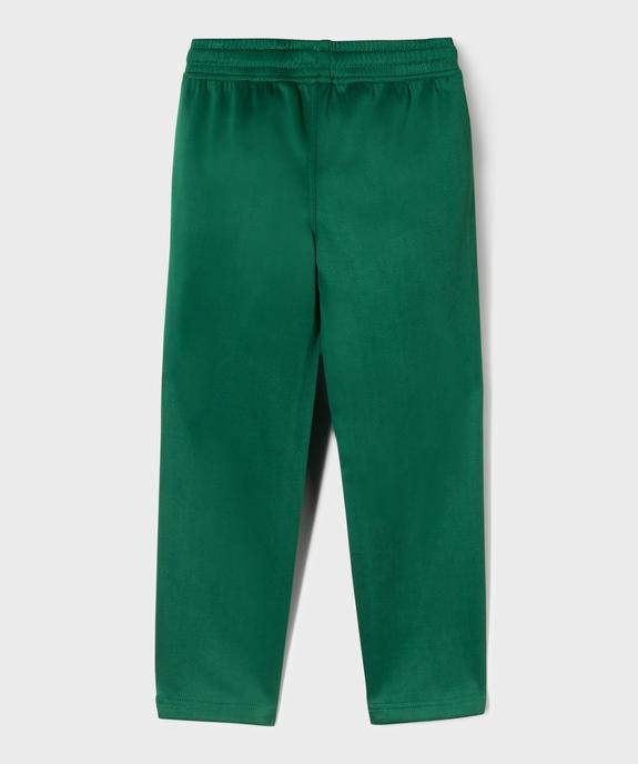 Pantalon de jogging extensible à taille élastiquée garçon vue3 - GEMO (ENFANT) - GEMO