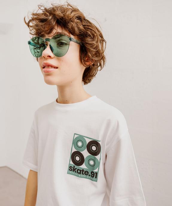 Tee-shirt imprimé manches courtes garçon vue2 - GEMO 4G GARCON - GEMO