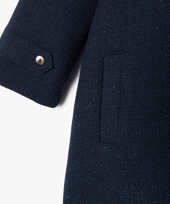Manteau bébé fille à capuche avec doublure chaude - LuluCastagnette vue4 - LULUCASTAGNETTE - GEMO