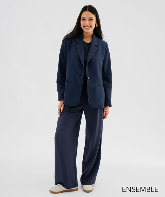 Ensemble costume 3 pièces marine pour femme - GEMO