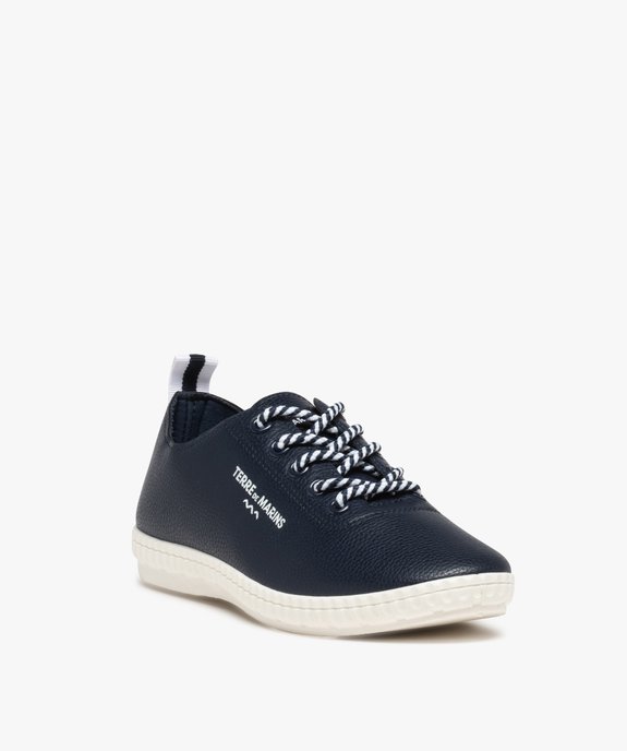 Baskets femme unies à tige extra souple – Terre de Marins vue2 - TERRE DE MARINS - GEMO