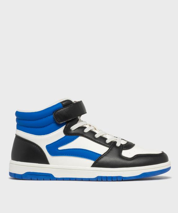 Baskets montantes à scratch garçon vue1 - 5 MILES GEMO FOR GOOD - GEMO