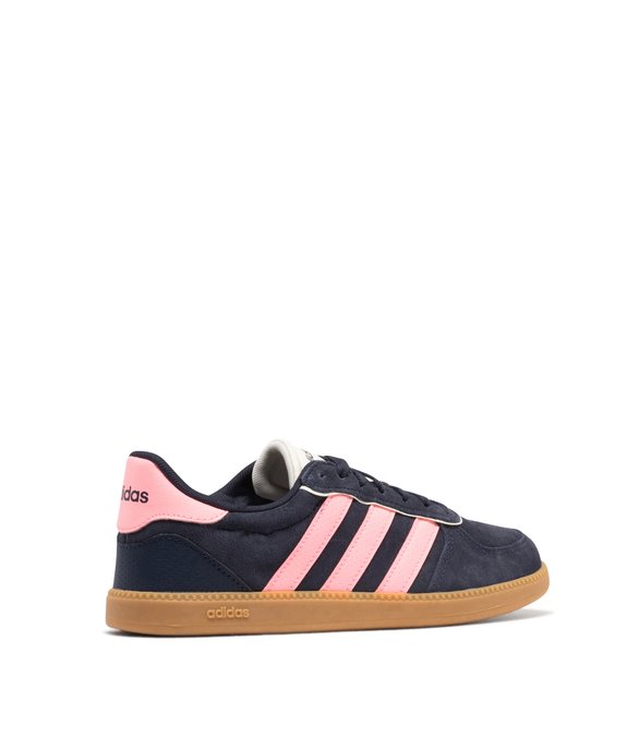 Baskets femme à bout amande et à lacets avec bandes contrastantes Breaknet Sleek- Adidas vue10 - ADIDAS - GEMO