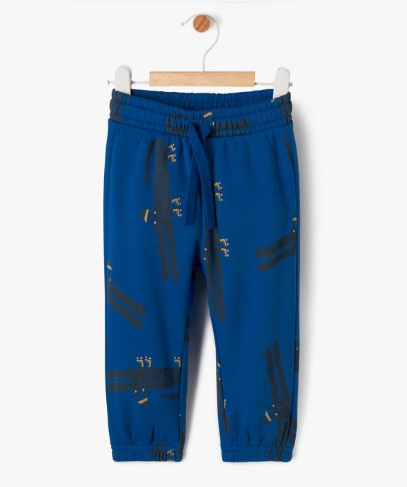 Pantalon de jogging imprimé bébé garçon vue1 - GEMO(BEBE DEBT) - GEMO