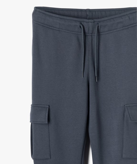Pantalon de jogging cargo garçon vue2 - GEMO (JUNIOR) - GEMO