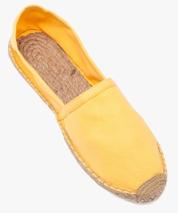 Espadrilles homme avec semelle en corde vue5 - GEMO (PLAGE) - GEMO