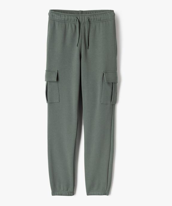 Pantalon de jogging cargo garçon vue1 - GEMO (JUNIOR) - GEMO