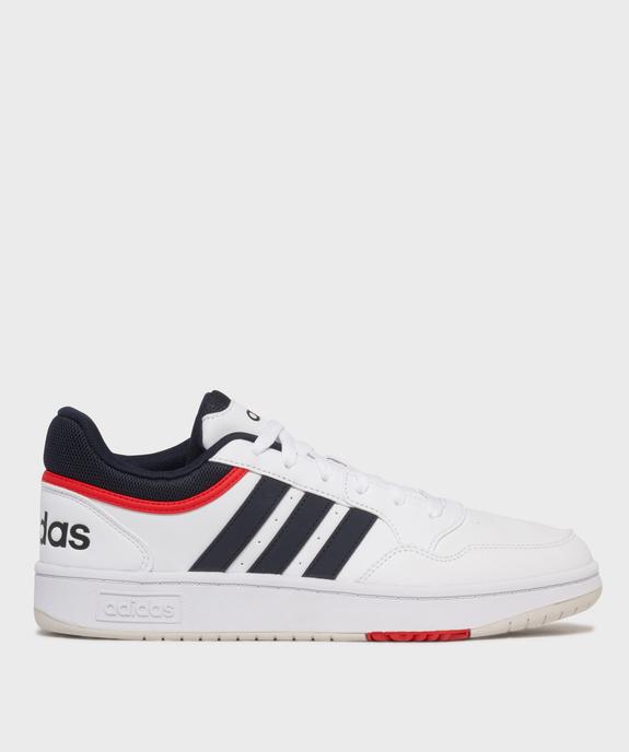 Baskets Hoops 3.0 vintage homme - Adidas vue2 - ADIDAS - GEMO