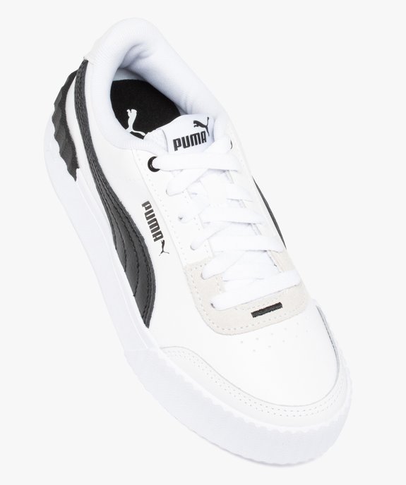 Baskets femme bicolores à lacets - Puma Carina Lift vue5 - PUMA - GEMO