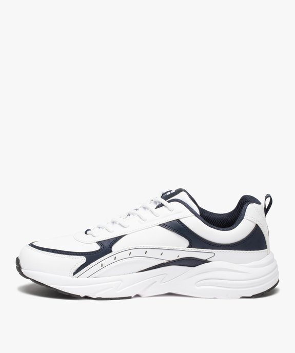Baskets homme running bicolores à lacets – Fila RRX vue3 - FILA - GEMO
