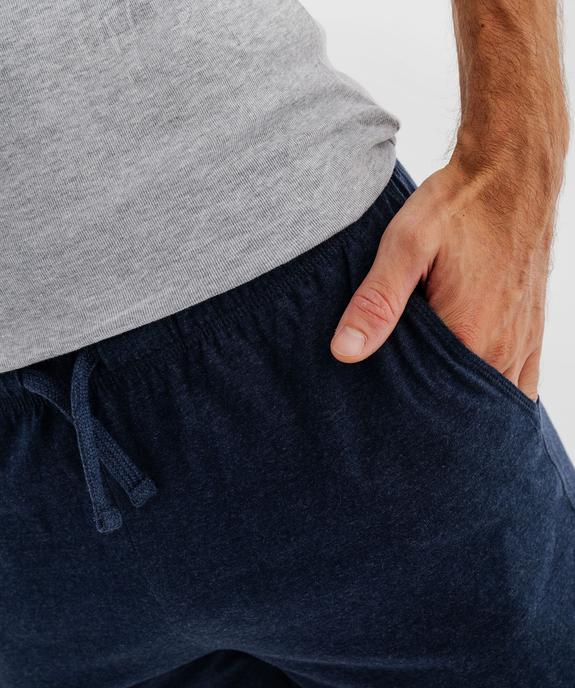 Short de pyjama en jersey à taille élastique homme vue10 - GEMO(HOMWR HOM) - GEMO